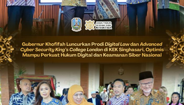 Hadapi 5,5 Miliar Serangan Siber, Khofifah Dorong Penguatan SDM Digital Law dan Cyber Security