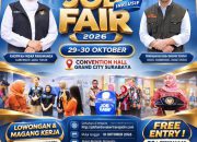 Job Fair Inklusif 2026 Dibuka, Khofifah Hadirkan Ribuan Lowongan Kerja dan 70 Peluang Magang