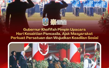 Gubernur Khofifah: Pancasila Jangan Sekadar Dihafalkan, Tapi Harus Diamalkan dalam Kehidupan