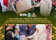Semarak Hari Jadi Jatim dan Magetan, Khofifah Hadirkan Pasar Murah ke-161
