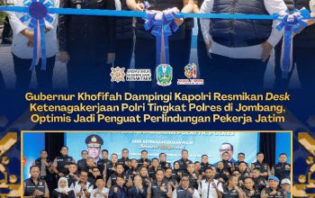 Lindungi Hak Pekerja dan Jaga Dunia Usaha, Khofifah Apresiasi Kehadiran Desk Ketenagakerjaan Polri