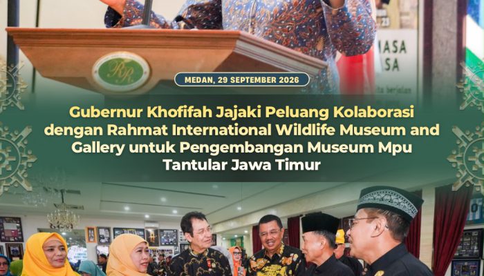 Terima Satya Lencana ISMI, Khofifah Dorong Pengayaan Koleksi Museum Mpu Tantular